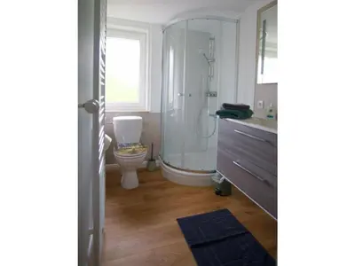 Ein Badezimmer in der Unterkunft Ravensberg