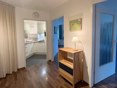 Küche/Küchenzeile in der Unterkunft Apartment Heller am Hasselkopf