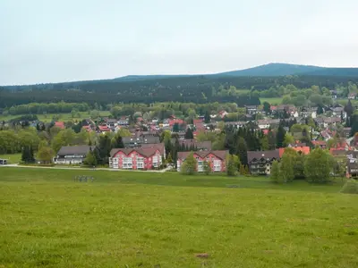 Naturlandschaft in der Nähe der Ferienwohnung