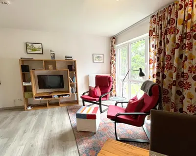 TV/Unterhaltungsangebot in der Unterkunft Apartment Heller am Hasselkopf