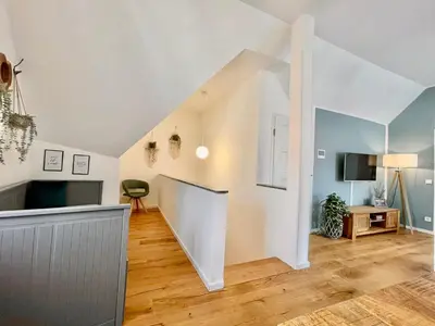 TV/Unterhaltungsangebot in der Unterkunft HOMELIKESTAY: Ferienwohnungen - Wernigerode - WLAN - Bestlage - liebevolle Einrichtung