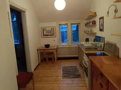 Küche/Küchenzeile in der Unterkunft Haus Susemihl