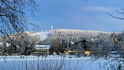 Naturlandschaft in der Nähe der Ferienwohnung