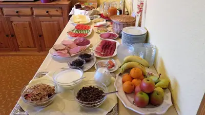 Essen in der Pension oder in der Nähe