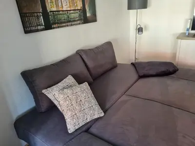 Ein Sitzbereich in der Unterkunft Bertel 5