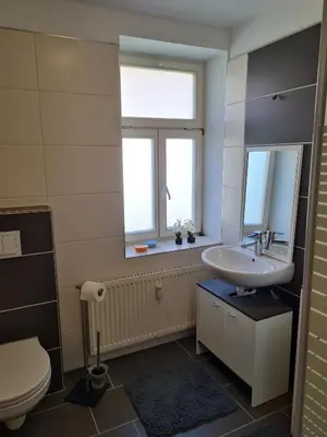 Ein Badezimmer in der Unterkunft Bertel 5