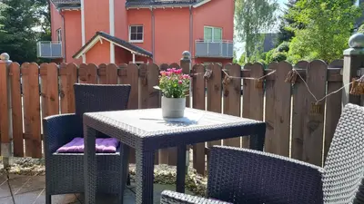 Ein Balkon oder eine Terrasse in der Unterkunft Ferienwohnung Braunlage - gemütliche Auszeit