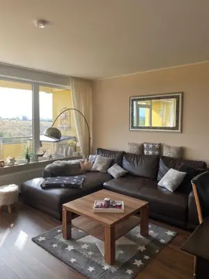 Ein Sitzbereich in der Unterkunft Apartment 473