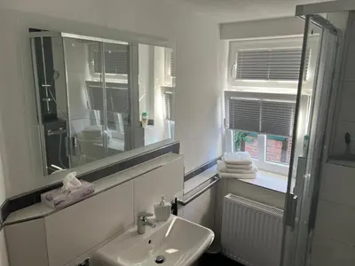 Ein Badezimmer in der Unterkunft Altstadt Fewo Wernigerode