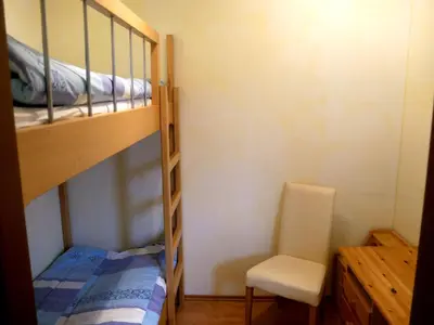 Ein Bett oder Betten in einem Zimmer der Unterkunft Luxus-Wohnung am Nationalpark Harz für Aktivurlaub