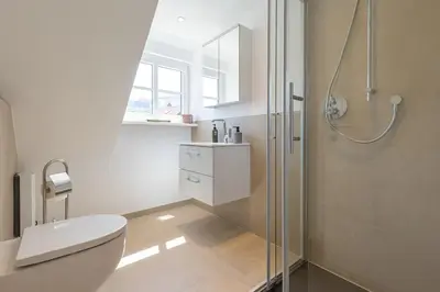 Ein Badezimmer in der Unterkunft Richter Altstadtappartements