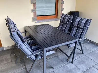 Grundriss der Unterkunft Ferienhaus Waldoase