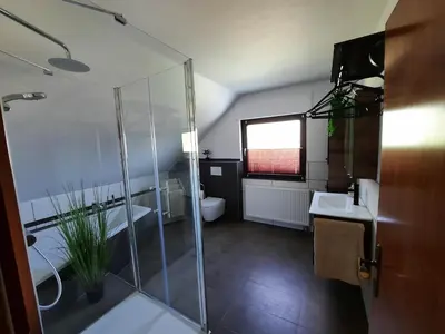 Ein Badezimmer in der Unterkunft Melli