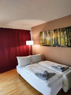 Ein Sitzbereich in der Unterkunft Apartment Bergzauber - traumhafter Ausblick & Pool