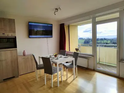 TV/Unterhaltungsangebot in der Unterkunft Apartment Bergzauber - traumhafter Ausblick & Pool