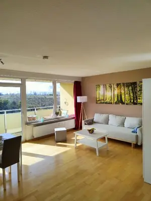 Ein Sitzbereich in der Unterkunft Apartment Bergzauber - traumhafter Ausblick & Pool