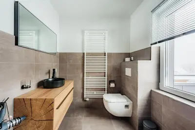 Ein Badezimmer in der Unterkunft Fünf Harzer Berge Bocksberg