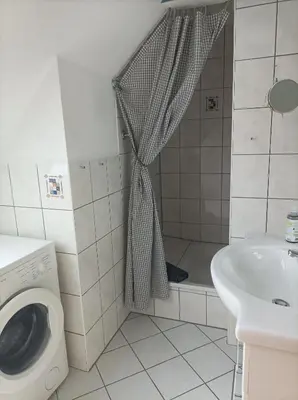Ein Badezimmer in der Unterkunft Abendrot