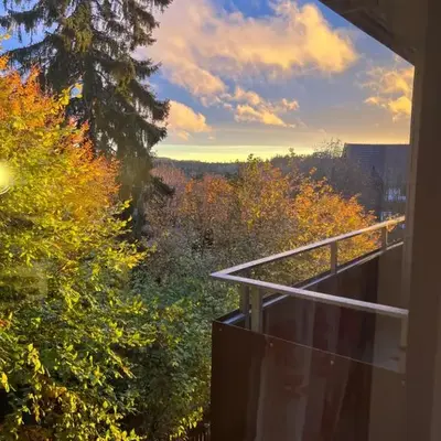 Moderne und zentral gelegene Ferienwohnung in Braunlage mit Rodelpiste und Start Ski Langlauf in 300 Metern Entfernung
