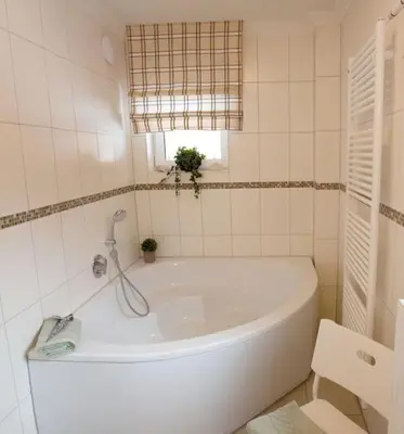 Ein Badezimmer in der Unterkunft Harzhaus Romantica