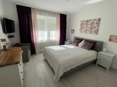 Ein Bett oder Betten in einem Zimmer der Unterkunft Harzkind