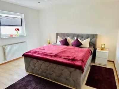 Ein Bett oder Betten in einem Zimmer der Unterkunft Studio Reichenstrasse