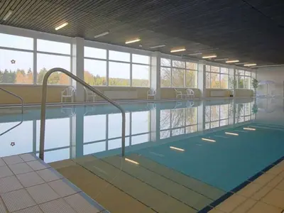 Der Swimmingpool an oder in der Nähe von NEU! Fernblick Hohegeiß Sauna Hallenbad