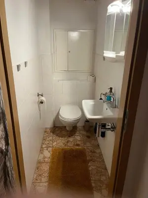 Ein Badezimmer in der Unterkunft Ferienhaus International 2