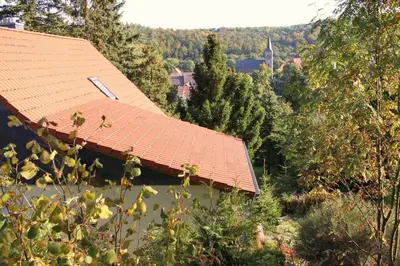 Naturlandschaft in der Nähe des Ferienhauses