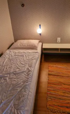 Ein Bett oder Betten in einem Zimmer der Unterkunft Ferienwohnung Müter - Appartement 110