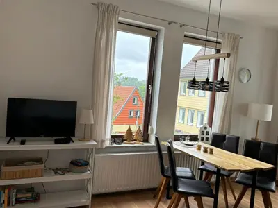 TV/Unterhaltungsangebot in der Unterkunft Ferienwohnung Daisy
