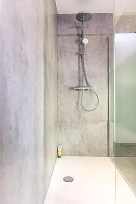 Ein Badezimmer in der Unterkunft Ferienwohnung Harzliebe - am Fuße des Brocken