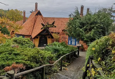 Ein Garten an der Unterkunft Bergliebe