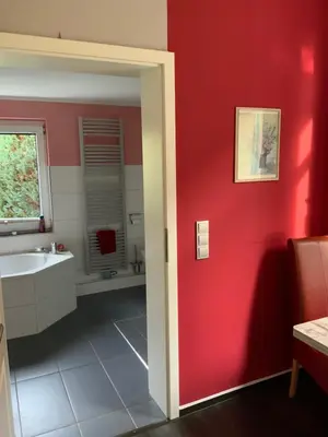 Ein Badezimmer in der Unterkunft Harzer Hexenstieg
