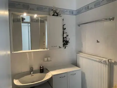 Ein Badezimmer in der Unterkunft Ferienwohnung Carpe Diem