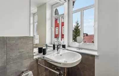 Ein Badezimmer in der Unterkunft Gorgeous Apartment In St Andreasberg