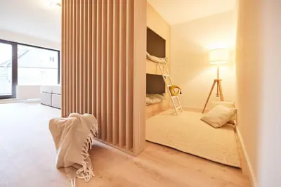 Ein Bett oder Betten in einem Zimmer der Unterkunft Brocken