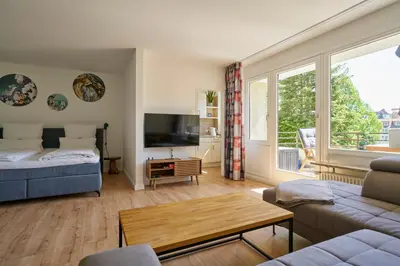 TV/Unterhaltungsangebot in der Unterkunft Ferienwohnung Bad Sachsa Harz II