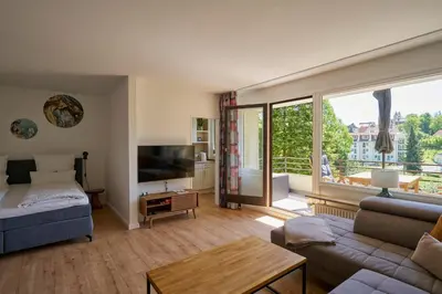 TV/Unterhaltungsangebot in der Unterkunft Ferienwohnung Bad Sachsa Harz II