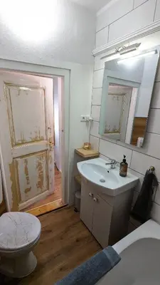 Ein Badezimmer in der Unterkunft ADresseApartments 1 - Altstadtrand & Parkplatz