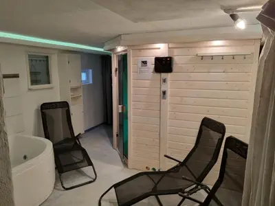 TV/Unterhaltungsangebot in der Unterkunft Haus Ilse Wohnung 8