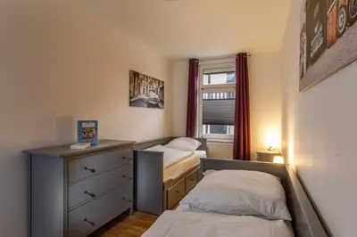 Ein Bett oder Betten in einem Zimmer der Unterkunft Ferienhaus Bavaria WR - Ferienwohnung Servus
