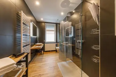 Ein Badezimmer in der Unterkunft Ferienhaus Bavaria WR - Ferienwohnung Servus