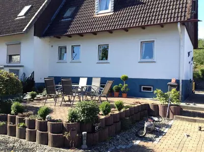 Ein Garten an der Unterkunft Holiday home in Schulenberg im Oberharz 2685