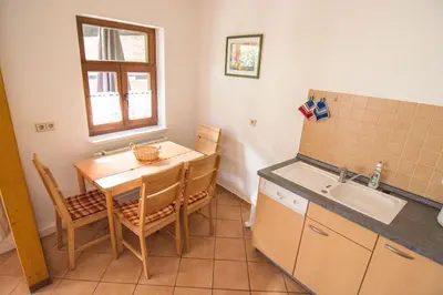 Küche/Küchenzeile in der Unterkunft Ferienhaus Urlaub in Stolberg