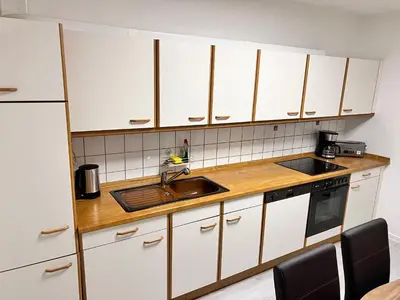 Küche/Küchenzeile in der Unterkunft Fewo Goslar - Mitten im Herz Goslar