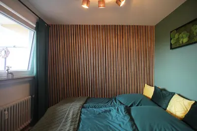 Ein Bett oder Betten in einem Zimmer der Unterkunft LIGHTQUARTIER Mountain Nest -Balkon