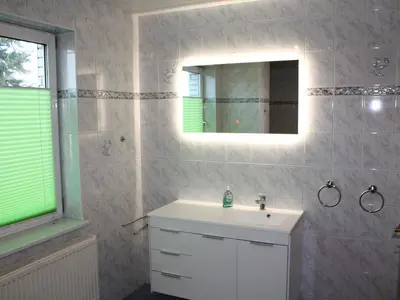 Ein Badezimmer in der Unterkunft Ferienhaus 