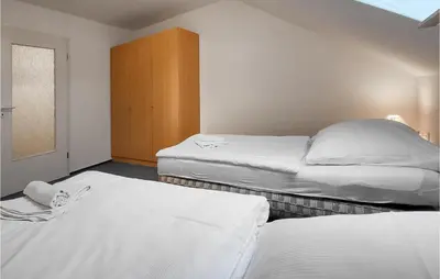 Ein Bett oder Betten in einem Zimmer der Unterkunft Stunning Apartment In Goslar With Wifi