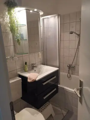 Ein Badezimmer in der Unterkunft Apartment KY481 im PanoramicHohegeiß